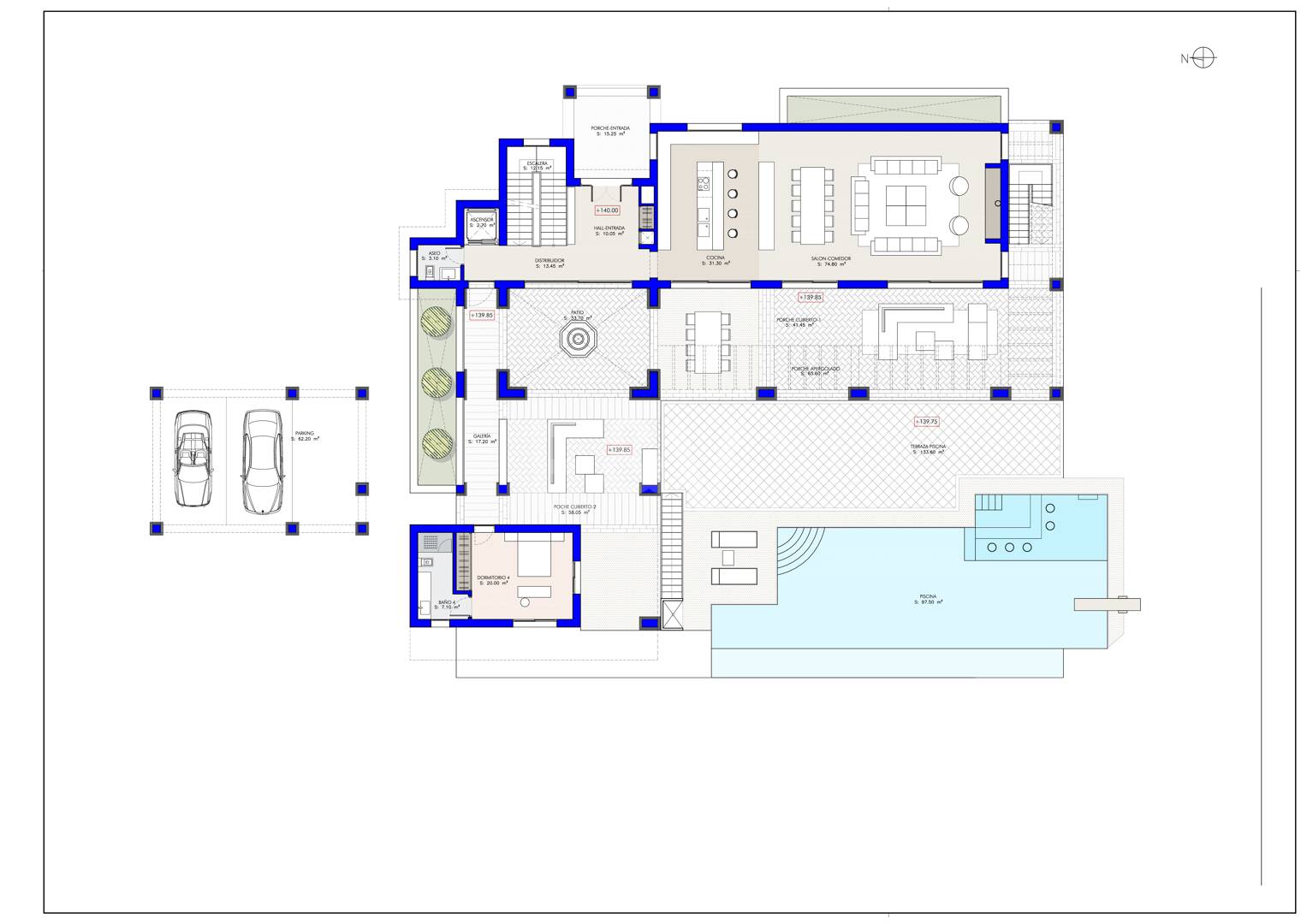 Casa Colinas: Turnkey Villa with Panoramic Sea & Mountain Views in a gated community
