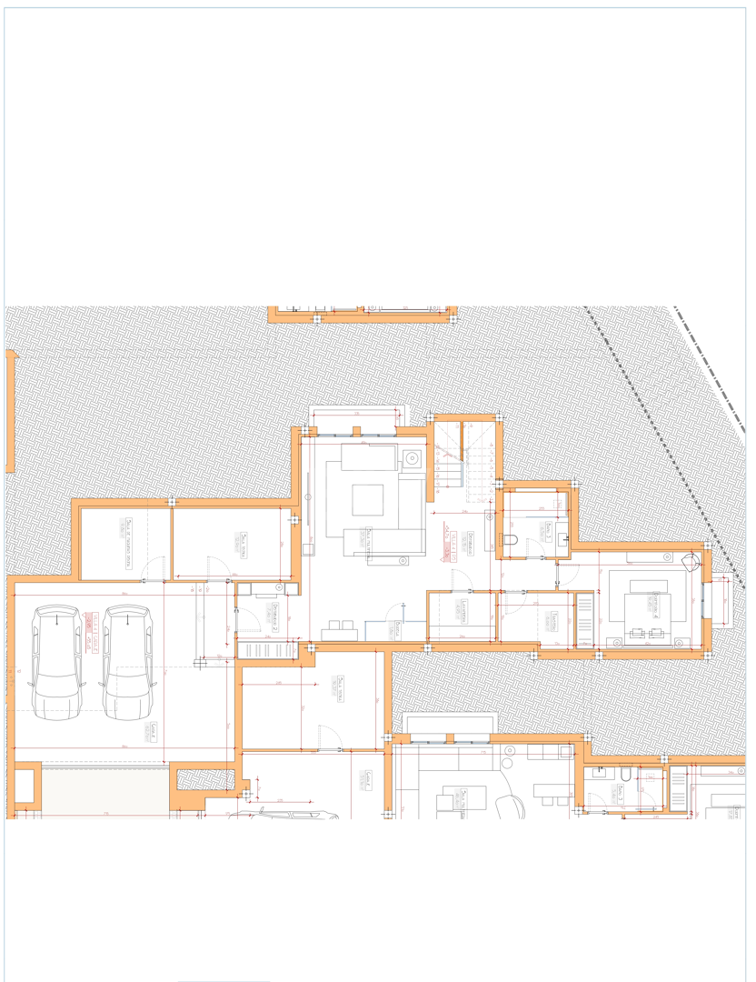 Impressionnant nouvelle villa avec retreat de toit et piscine privée près du centre-ville