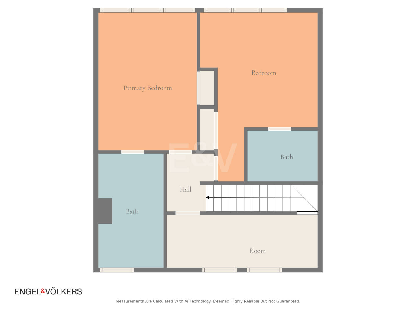 Bright Penthouse med Direct Beach Access