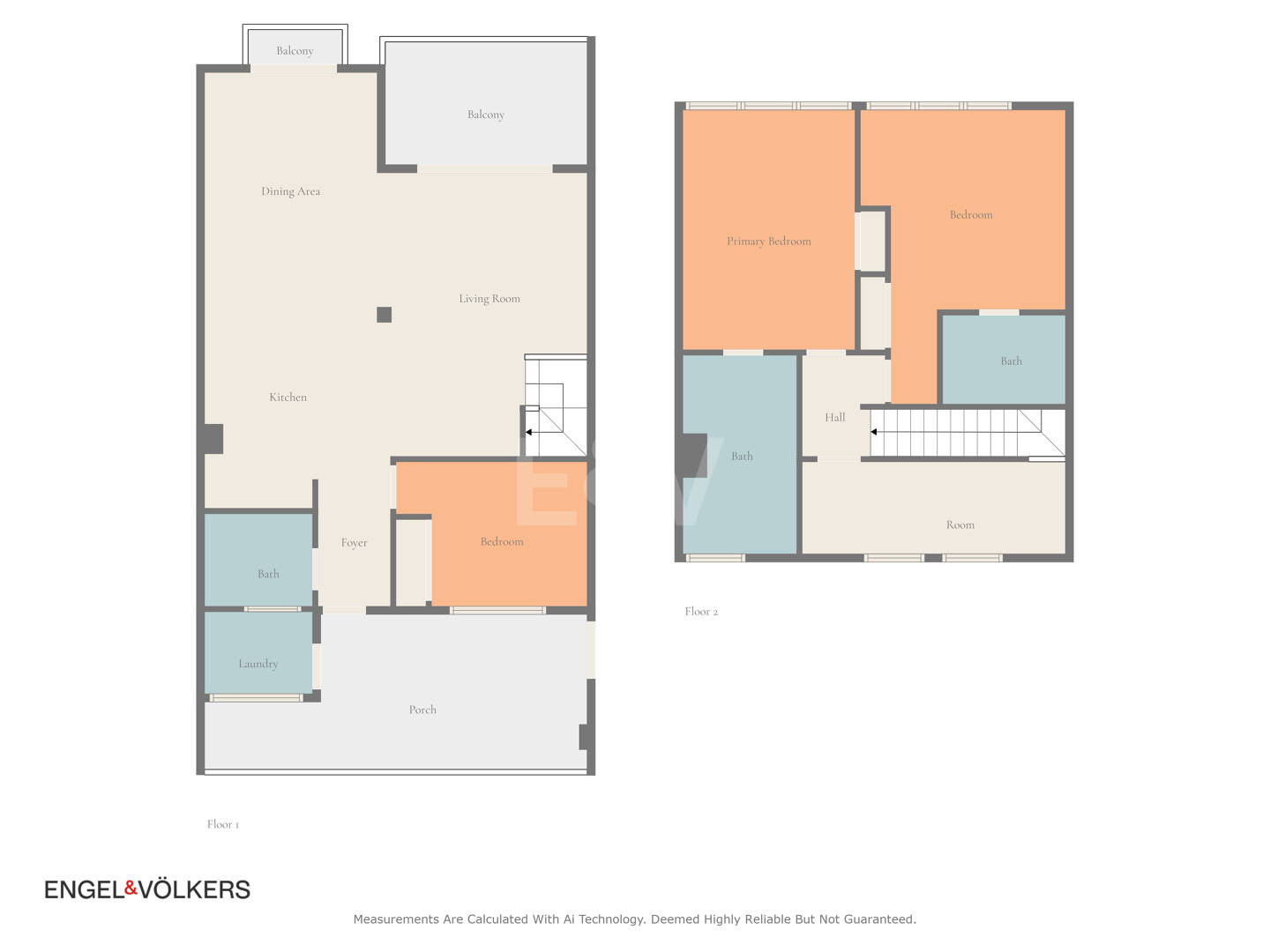 Bright Penthouse med Direct Beach Access