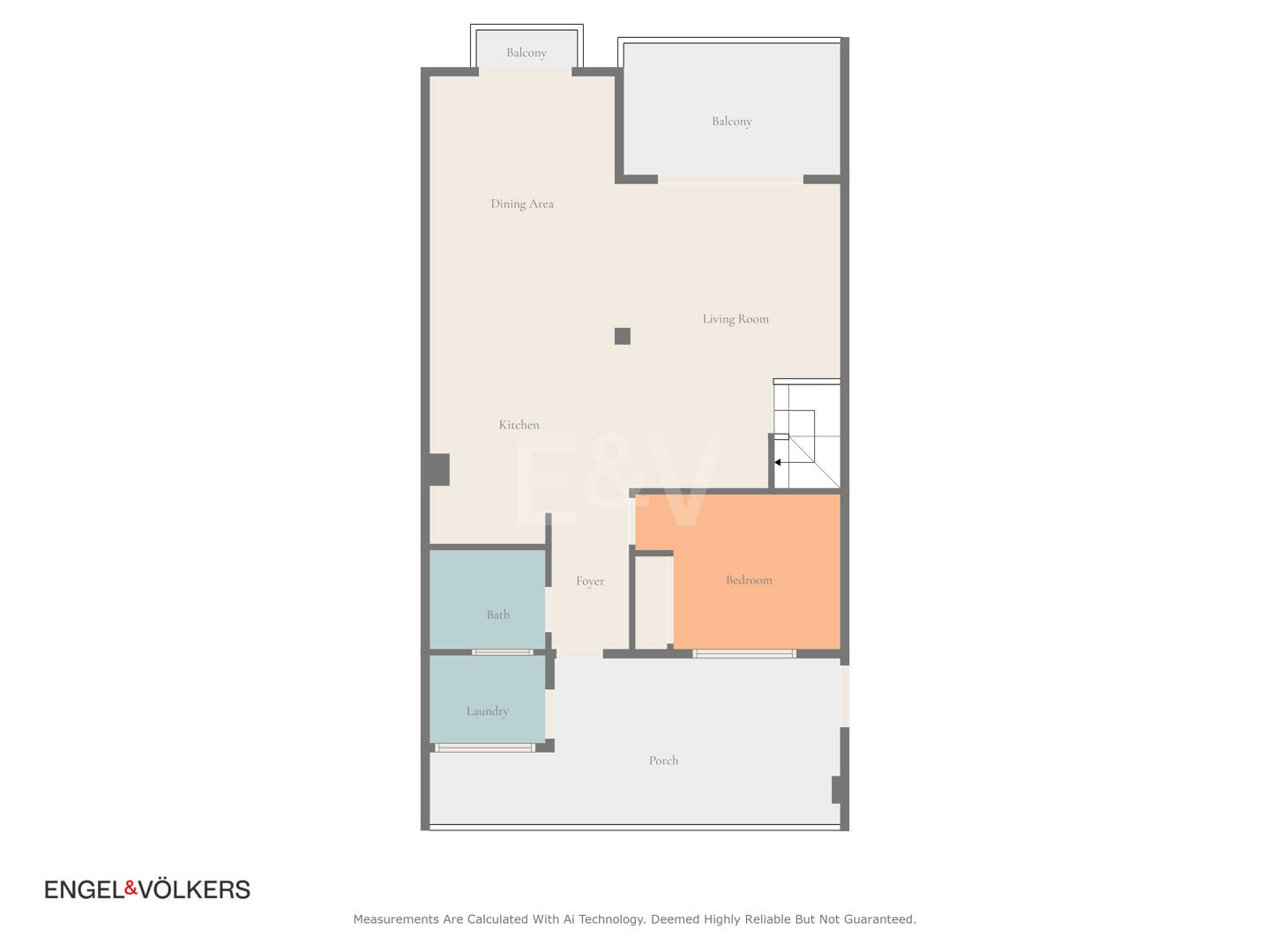 Bright Penthouse med Direct Beach Access