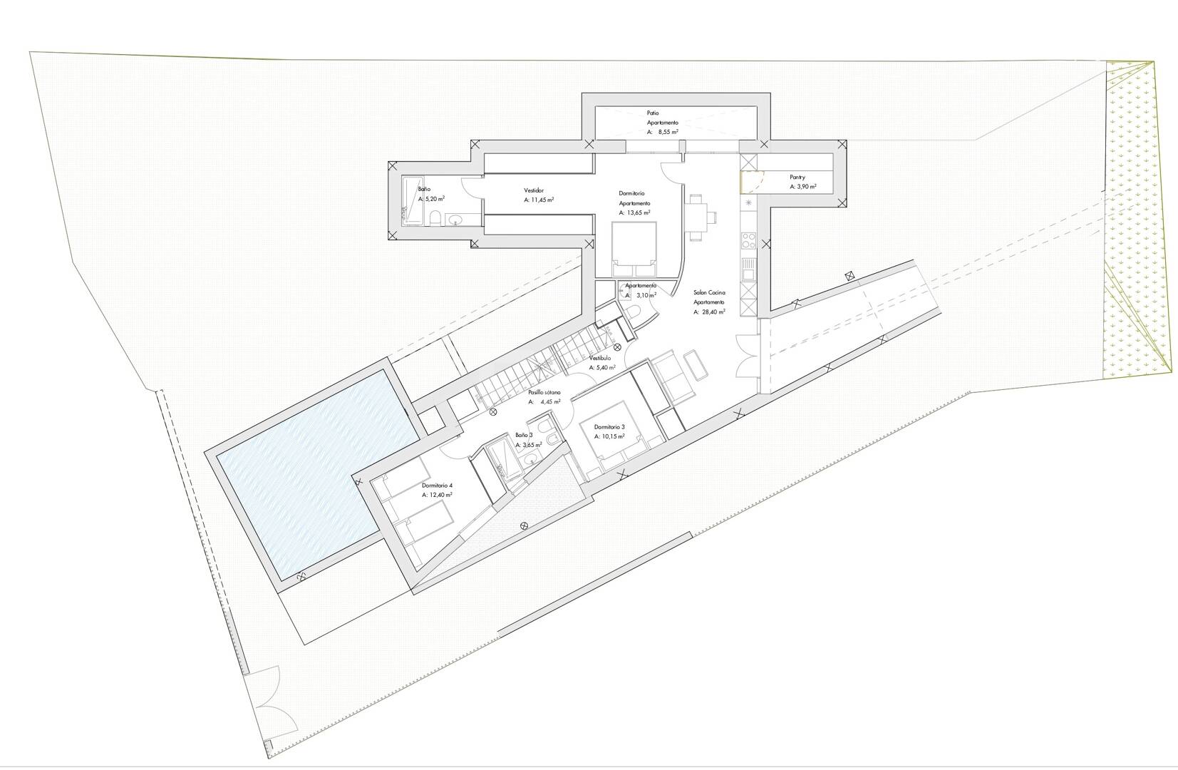Nouvelle Villa à quelques pas de la plage avec une piscine en pierre et un magnifique jardin