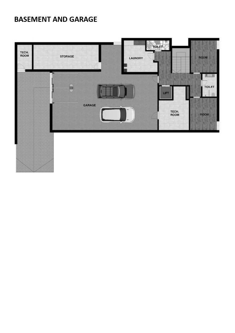 Modern Villa med havs- och bergsutsikt