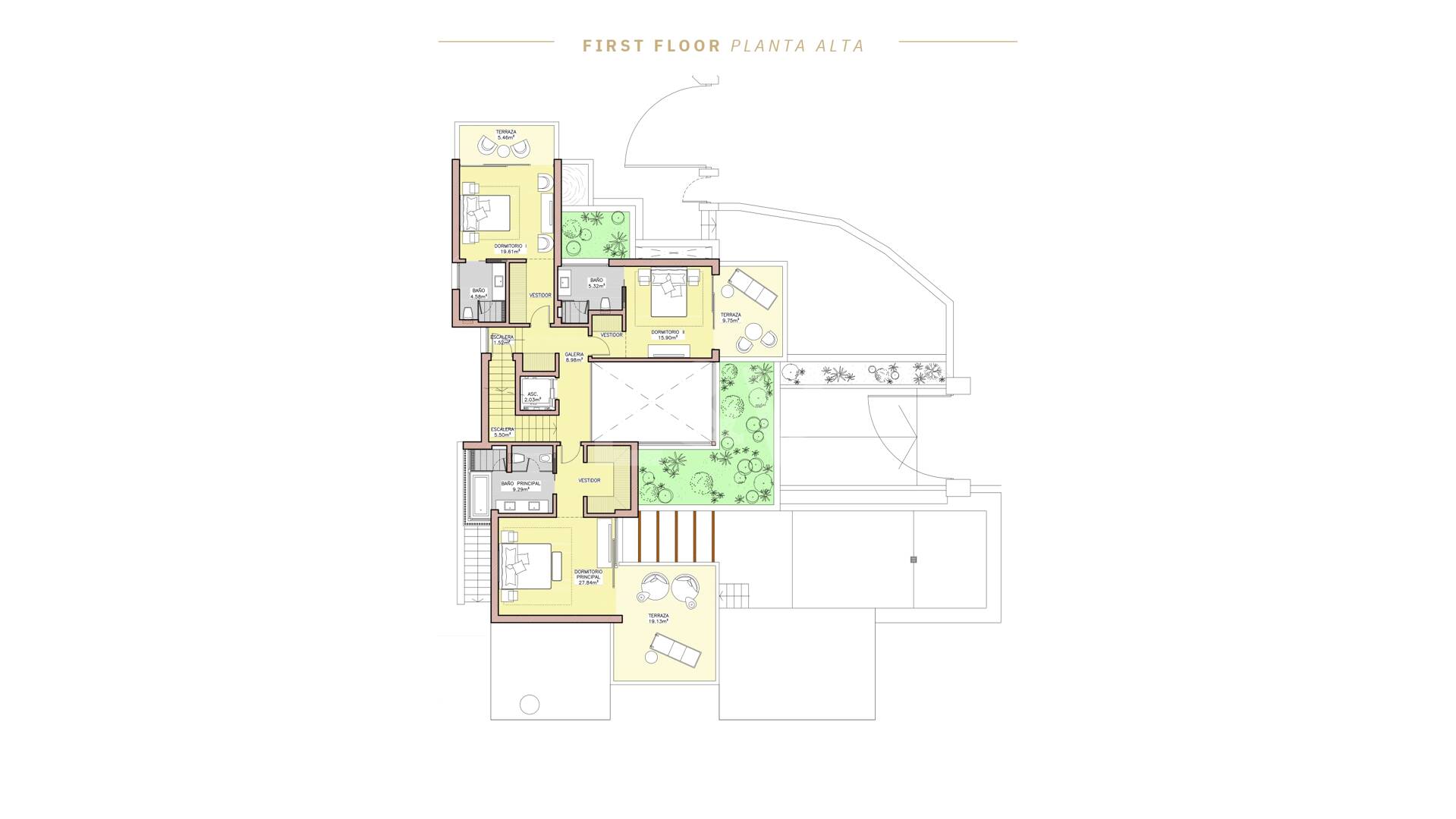 Villa contemporánea en La Fuente, la comunidad cerrada nueva más exclusiva de Marbella