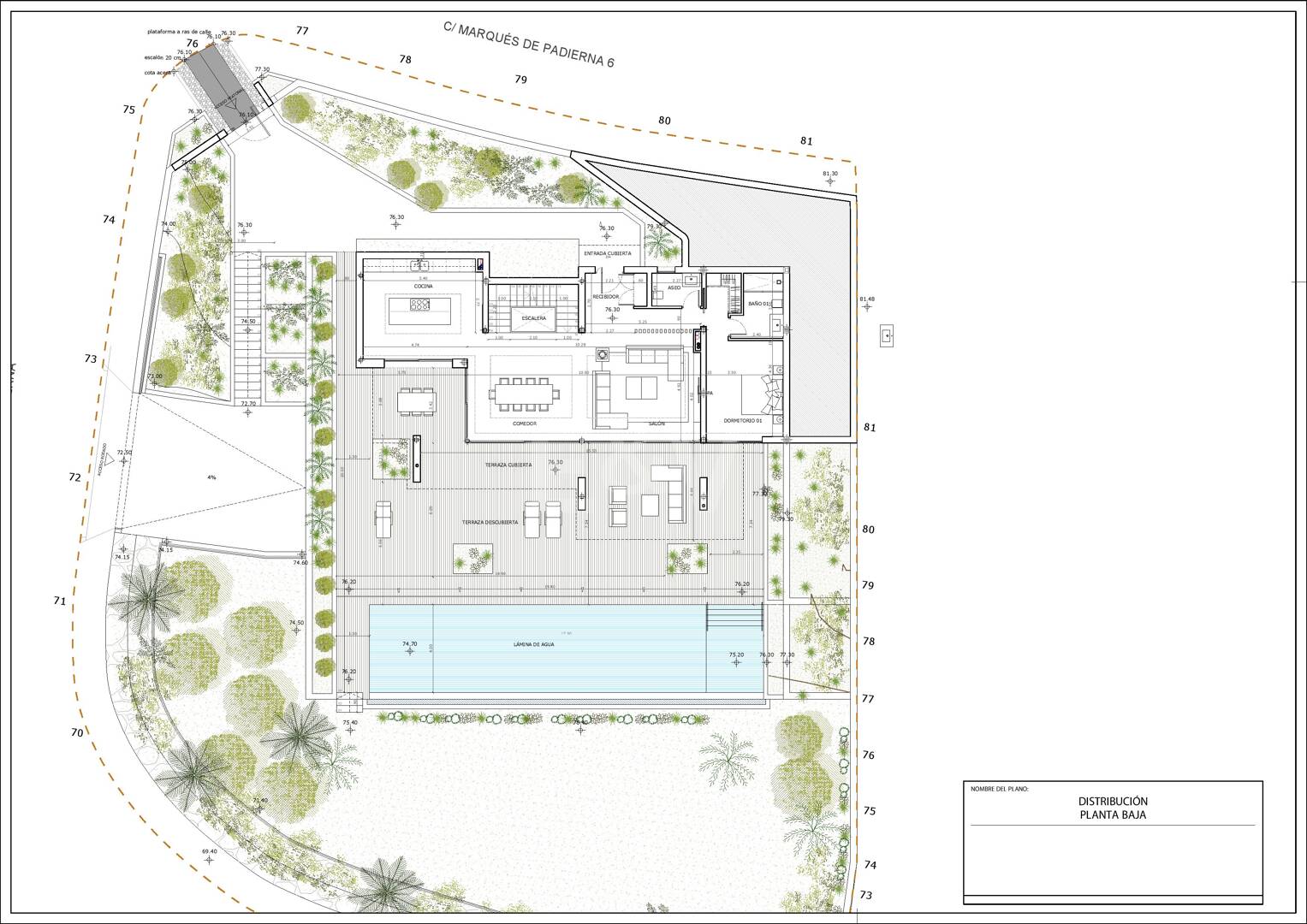 Vie de luxe en espace ouvert avec vues panoramiques