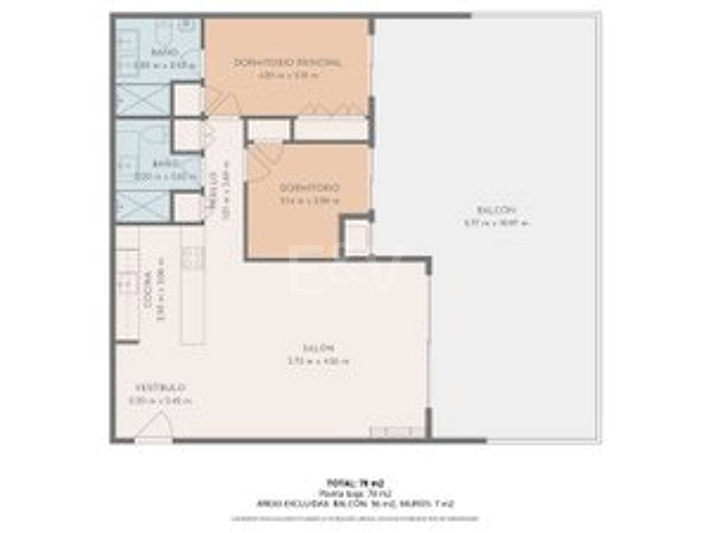 Appartement contemporain avec une position côtière de premier plan