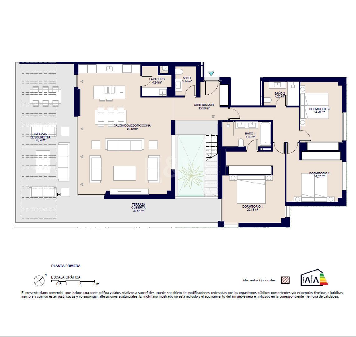 Sydosta läge Lägenhet i Luxury Resort Community