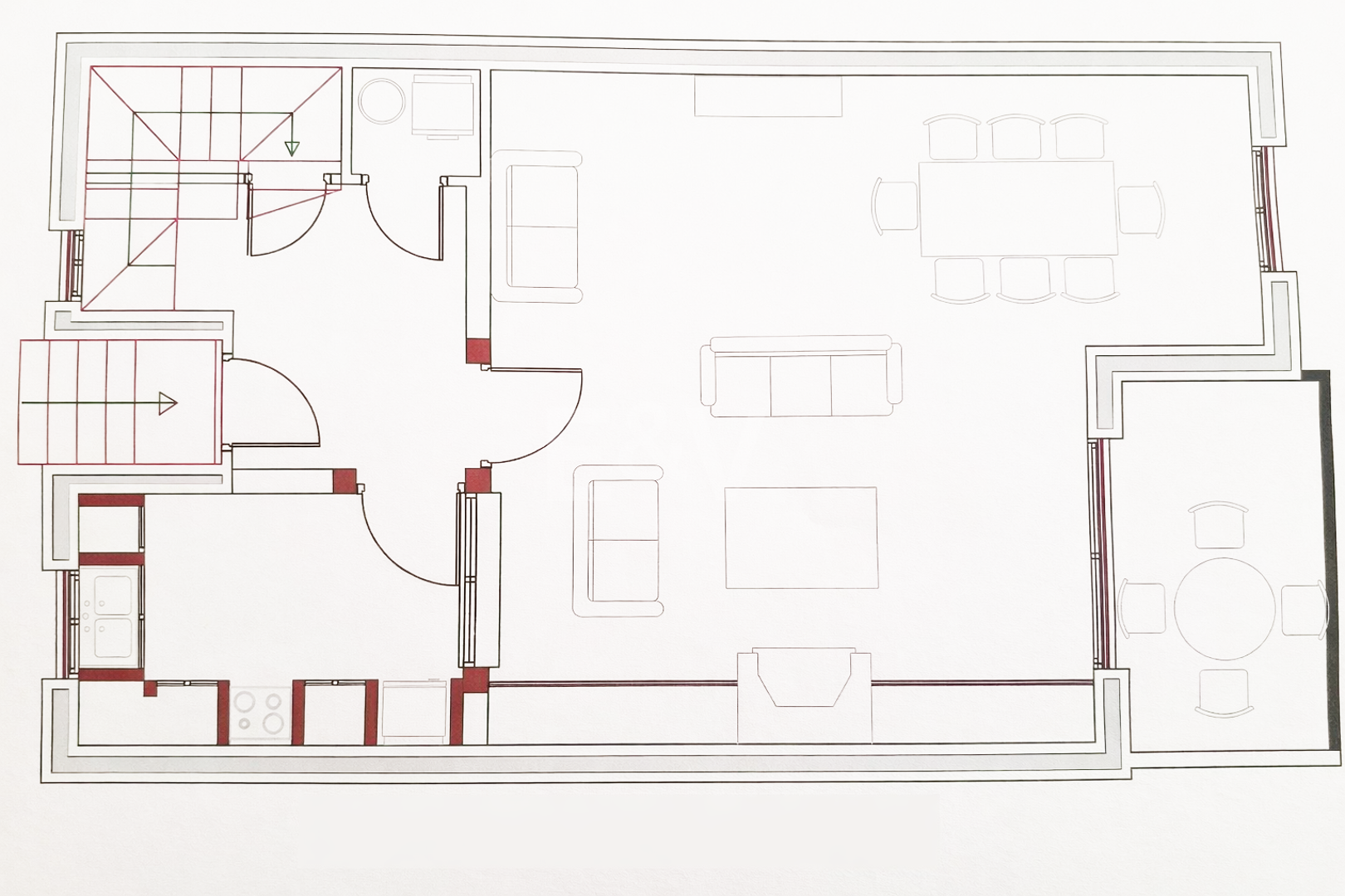 Andalusiska Townhouse i Benahavís Centre med Mountain Views & Investment Appeal