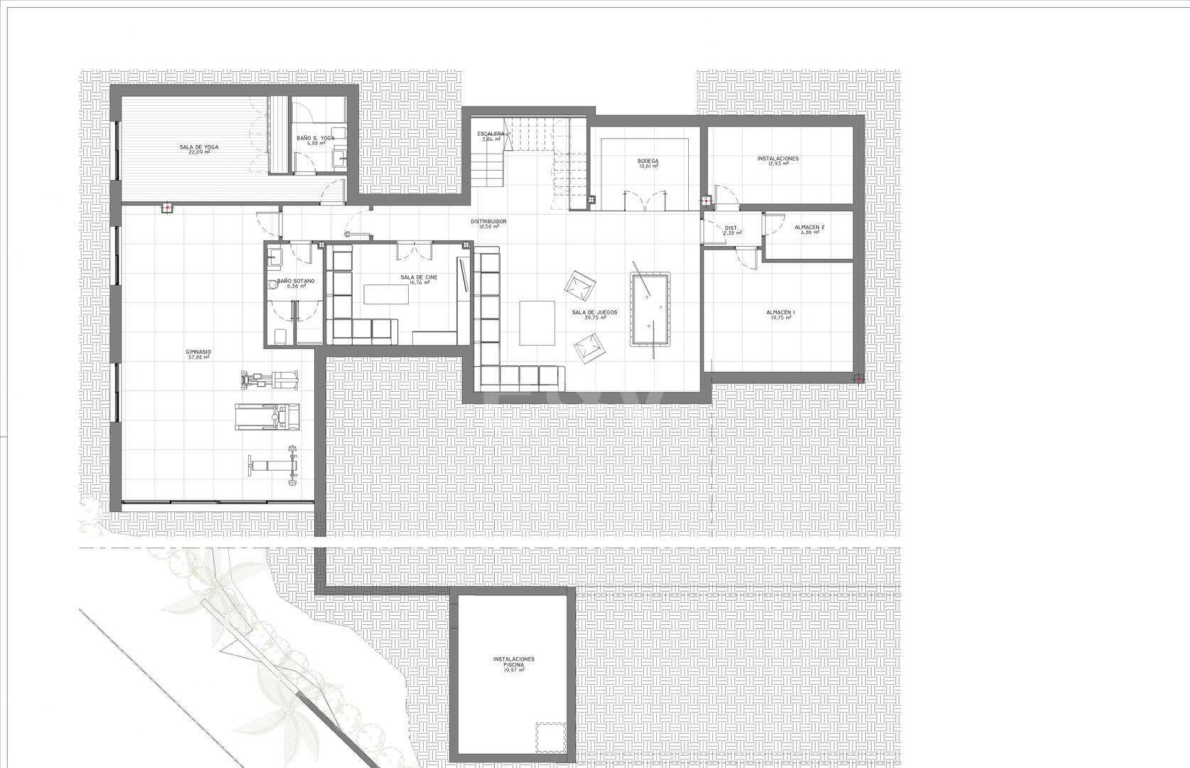 Projekt för nybyggd villa med panoramautsikt över havet i Hacienda Las Chapas, garanterad licens