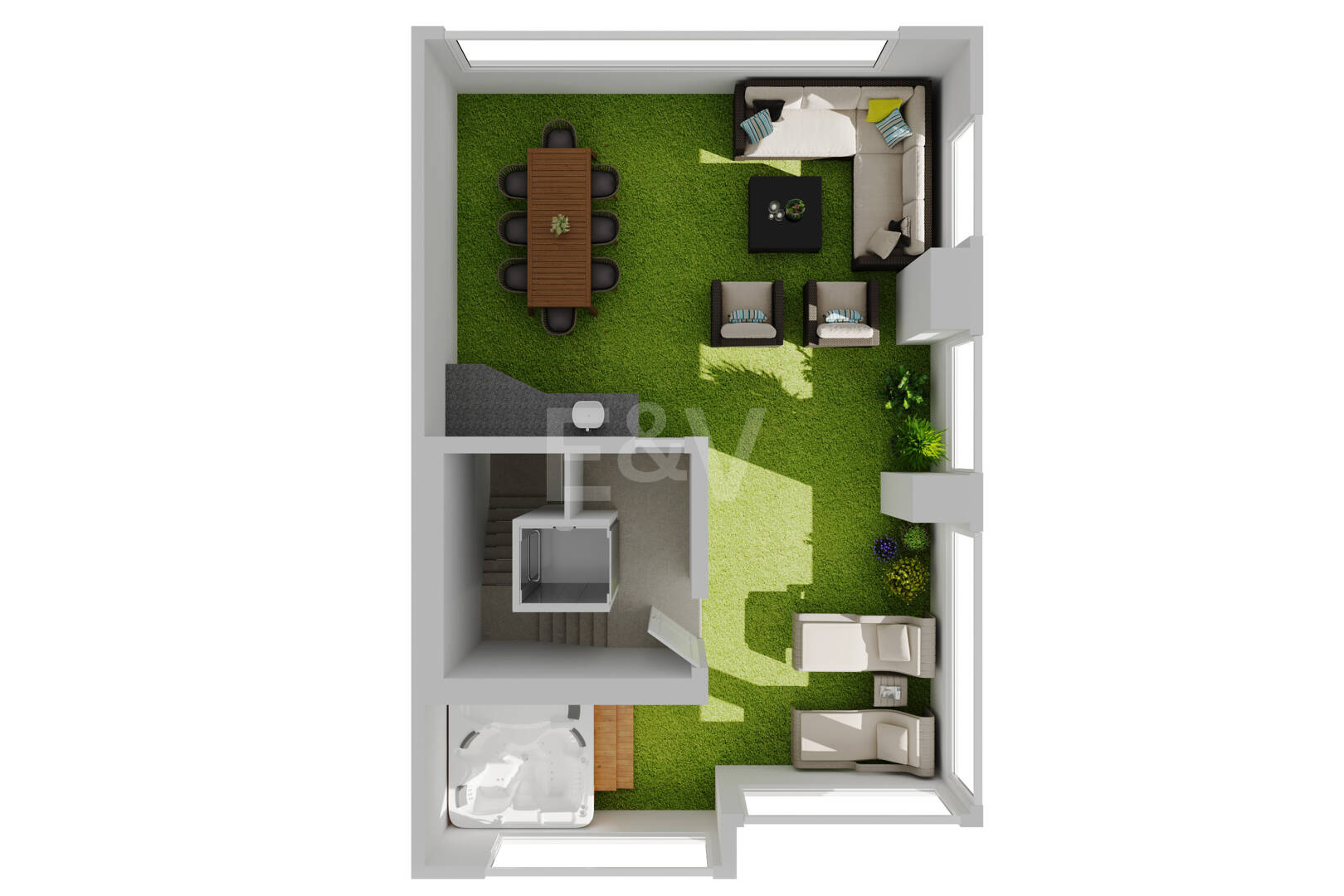Golden Mile Townhouse with Rooftop Solarium and La Concha Views