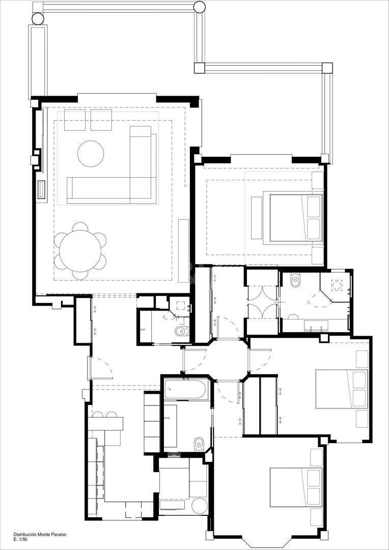Golden Mile Apartment in Prestigious Monte Paraíso