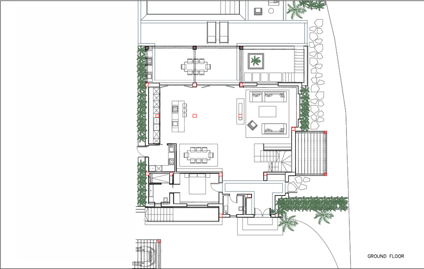 Nglish Stylowe Contemporary Frontline Golf Villa w Las Brisas