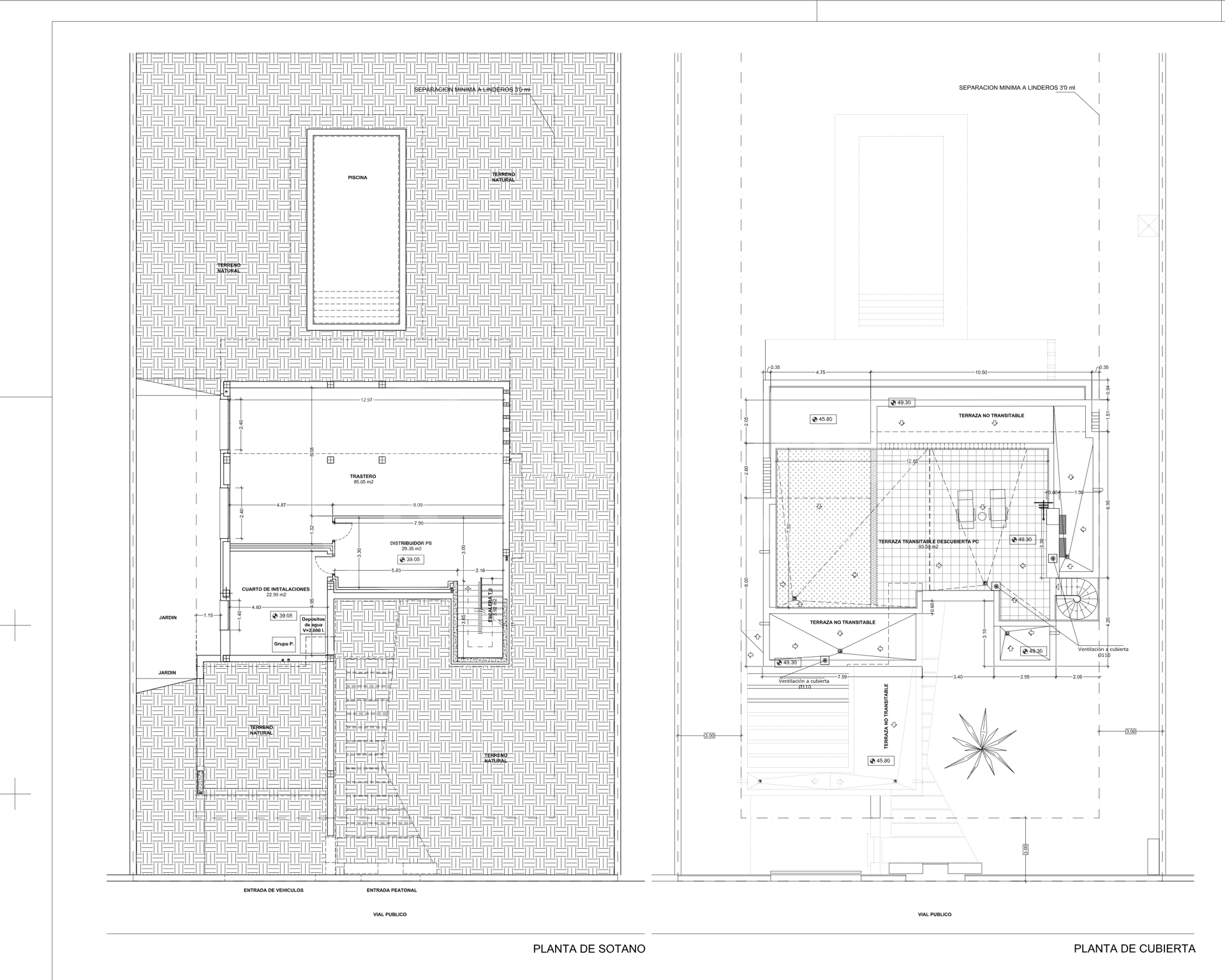 Basement and Solarium