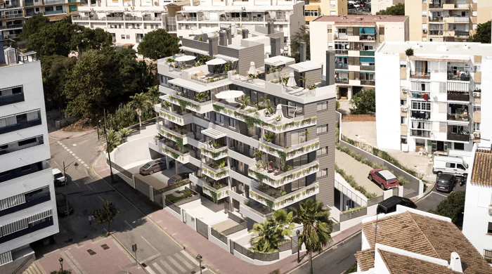 New exclusive development of 2 & 3 bedroom homes in the heart of Estepona