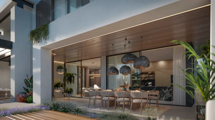 Blume, an exclusive boutique collection of 3 contemporary villas just steps from the beach, in one of Marbella’s most prestigious residential areas.