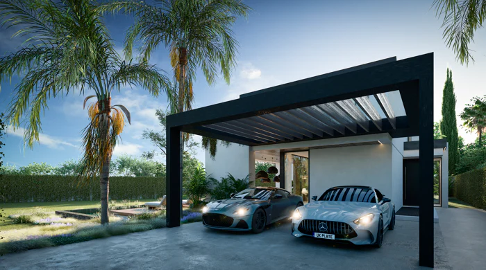 Blume, an exclusive boutique collection of 3 contemporary villas just steps from the beach, in one of Marbella’s most prestigious residential areas.