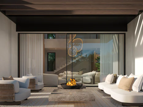 Blume, an exclusive boutique collection of 3 contemporary villas just steps from the beach, in one of Marbella’s most prestigious residential areas.