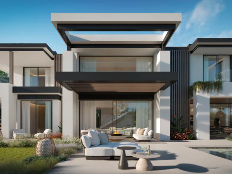 Blume, an exclusive boutique collection of 3 contemporary villas just steps from the beach, in one of Marbella’s most prestigious residential areas.