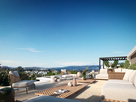 Blume, an exclusive boutique collection of 3 contemporary villas just steps from the beach, in one of Marbella’s most prestigious residential areas.
