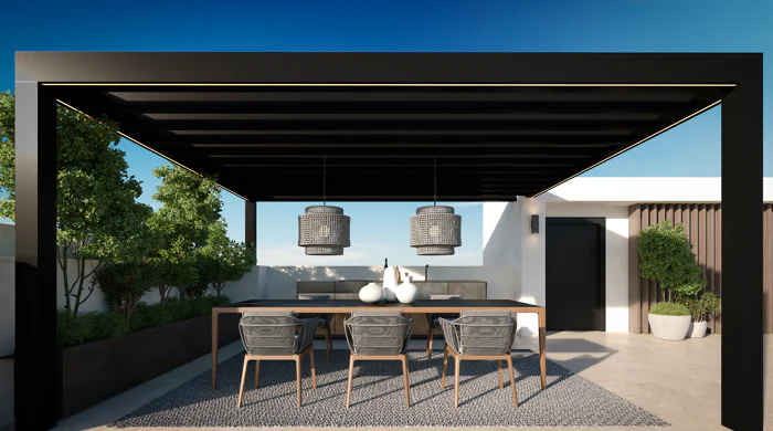 Blume, an exclusive boutique collection of 3 contemporary villas just steps from the beach, in one of Marbella’s most prestigious residential areas.
