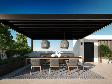 Blume, an exclusive boutique collection of 3 contemporary villas just steps from the beach, in one of Marbella’s most prestigious residential areas.