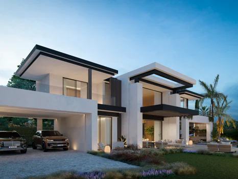 Blume, an exclusive boutique collection of 3 contemporary villas just steps from the beach, in one of Marbella’s most prestigious residential areas.