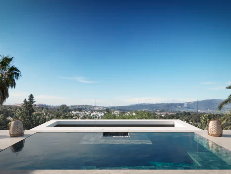 Blume, an exclusive boutique collection of 3 contemporary villas just steps from the beach, in one of Marbella’s most prestigious residential areas.