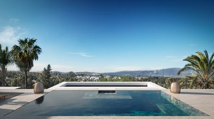 Blume, an exclusive boutique collection of 3 contemporary villas just steps from the beach, in one of Marbella’s most prestigious residential areas.