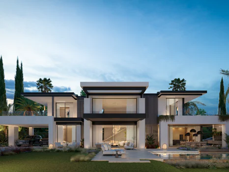 Blume, an exclusive boutique collection of 3 contemporary villas just steps from the beach, in one of Marbella’s most prestigious residential areas.