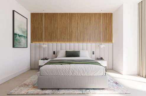 Milabeka, an exclusive boutique development of 10 contemporary residences just 200 metres from the beach in Málaga.