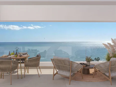 Milabeka, an exclusive boutique development of 10 contemporary residences just 200 metres from the beach in Málaga.
