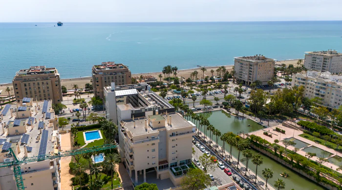Milabeka, an exclusive boutique development of 10 contemporary residences just 200 metres from the beach in Málaga.