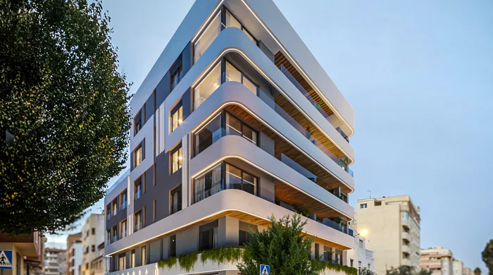 Milabeka, an exclusive boutique development of 10 contemporary residences just 200 metres from the beach in Málaga.