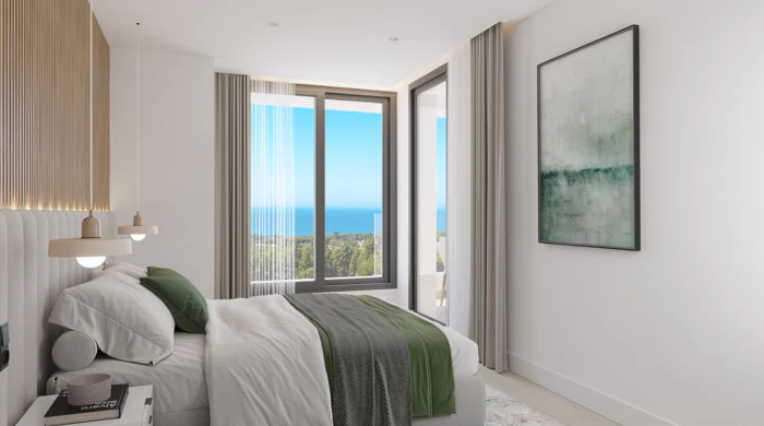 Milabeka, an exclusive boutique development of 10 contemporary residences just 200 metres from the beach in Málaga.
