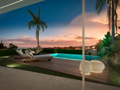 NARA MARBELLA: Exclusive development of 8 luxury villas in Valdeolletas, Marbella, with private pool and sea views