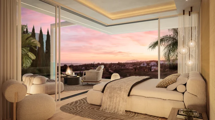 NARA MARBELLA: Exclusive development of 8 luxury villas in Valdeolletas, Marbella, with private pool and sea views