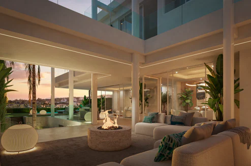 NARA MARBELLA: Exclusive development of 8 luxury villas in Valdeolletas, Marbella, with private pool and sea views