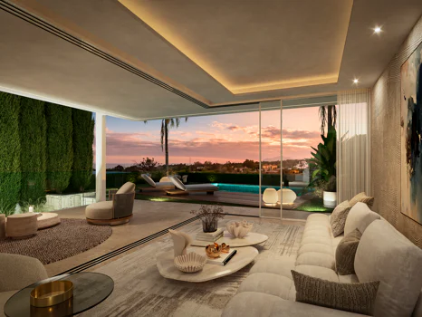 NARA MARBELLA: Exclusive development of 8 luxury villas in Valdeolletas, Marbella, with private pool and sea views