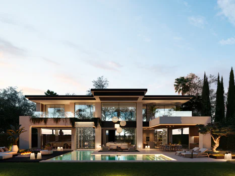 Impressive contemporary villas in Cortijo Blanco, next to Puerto Banús · Under construction!