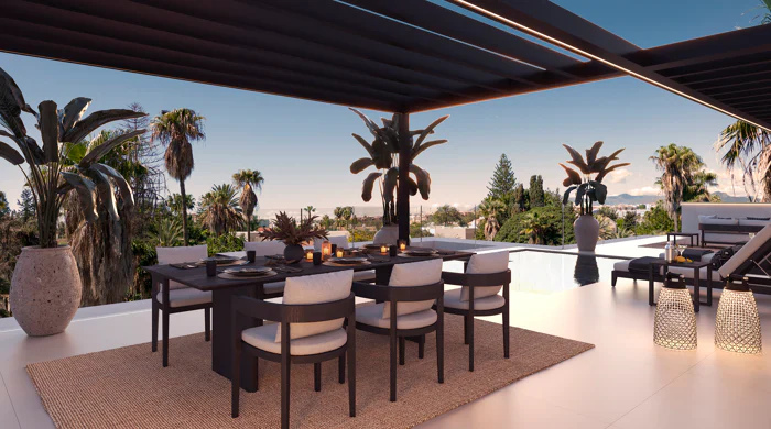 Impressive contemporary villas in Cortijo Blanco, next to Puerto Banús · Under construction!