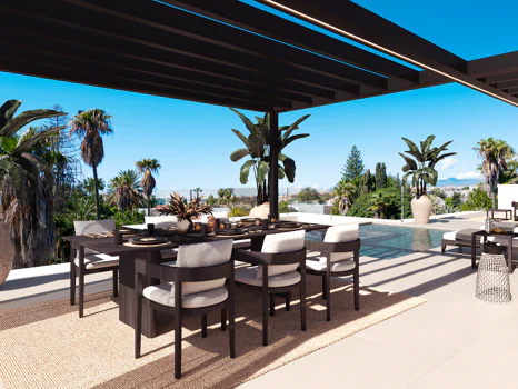 Impressive contemporary villas in Cortijo Blanco, next to Puerto Banús · Under construction!