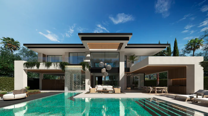 Impressive contemporary villas in Cortijo Blanco, next to Puerto Banús · Under construction!