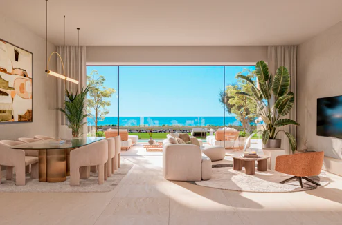 ‘Live one step from the sea’ In front of the beach we offer this fantastic project, NUBAY.