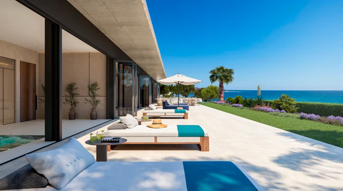 ‘Live one step from the sea’ In front of the beach we offer this fantastic project, NUBAY.