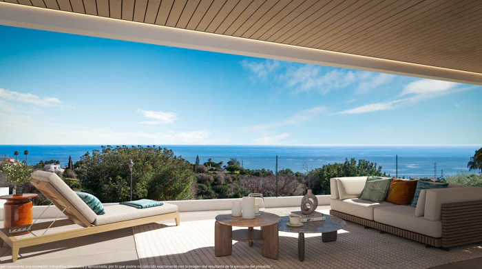 INCREDIBLE ELEVATED GROUND FLOOR APARTEMENT WITH SEA VIEWS