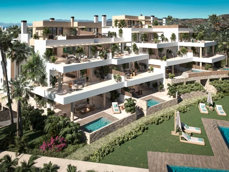 INCREDIBLE ELEVATED GROUND FLOOR APARTEMENT WITH SEA VIEWS