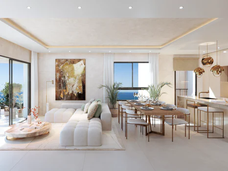 INCREDIBLE ELEVATED GROUND FLOOR APARTEMENT WITH SEA VIEWS