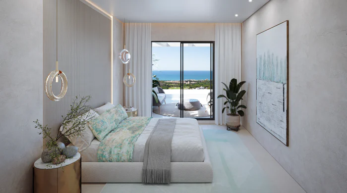 INCREDIBLE ELEVATED GROUND FLOOR APARTEMENT WITH SEA VIEWS