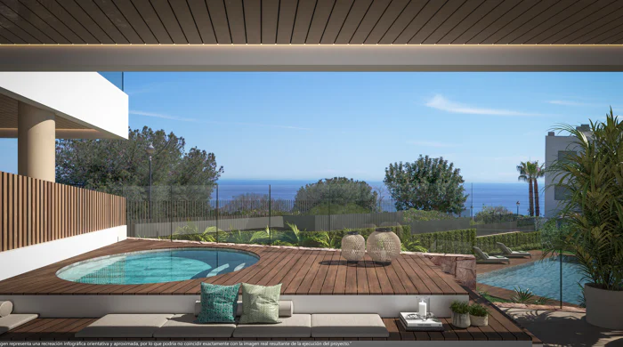 INCREDIBLE ELEVATED GROUND FLOOR APARTEMENT WITH SEA VIEWS