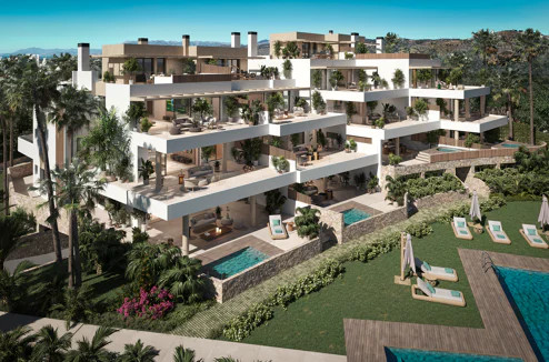 INCREDIBLE ELEVATED GROUND FLOOR APARTEMENT WITH SEA VIEWS